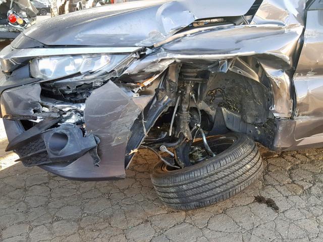 JHMFC1F78JX034187 - 2018 HONDA CIVIC EXL Grafit foto 9