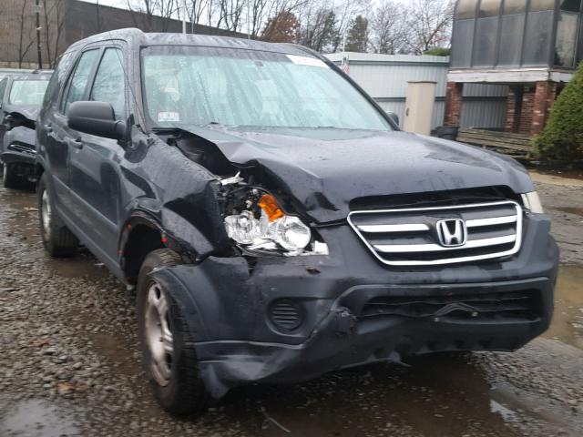 SHSRD78576U425688 - 2006 HONDA CR-V LX BLACK photo 1