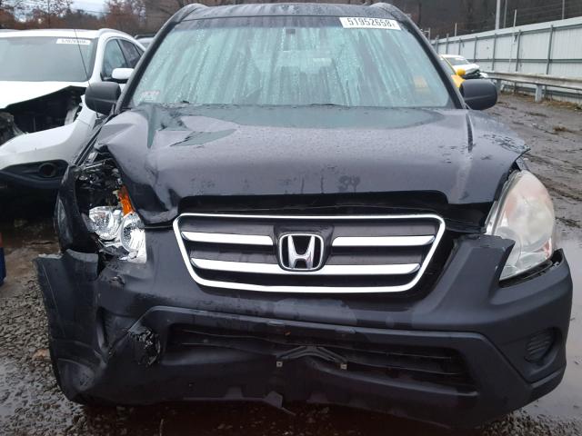 SHSRD78576U425688 - 2006 HONDA CR-V LX BLACK photo 9