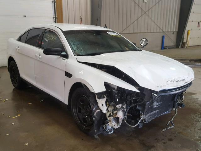 1FAHP2M89DG139251 - 2013 FORD TAURUS POL WHITE photo 1