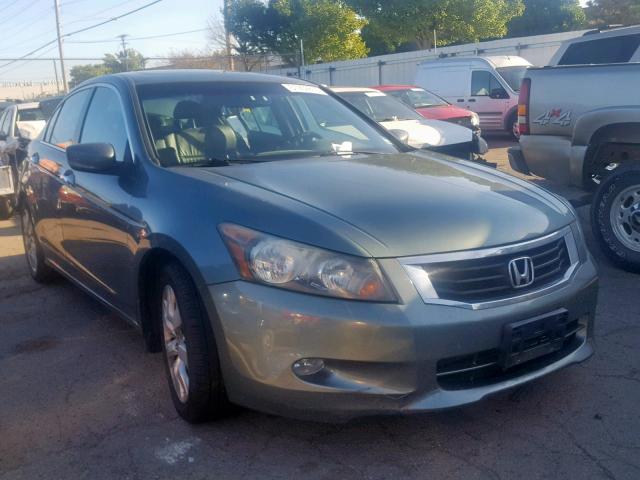 1HGCP36879A051334 - 2009 HONDA ACCORD EXL GREEN photo 1