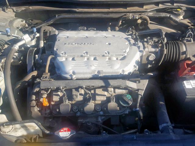 1HGCP36879A051334 - 2009 HONDA ACCORD EXL GREEN photo 7