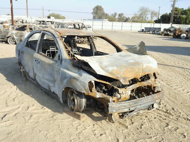 KL1TD5DE0AB127641 - 2010 CHEVROLET AVEO LS BURN photo 1