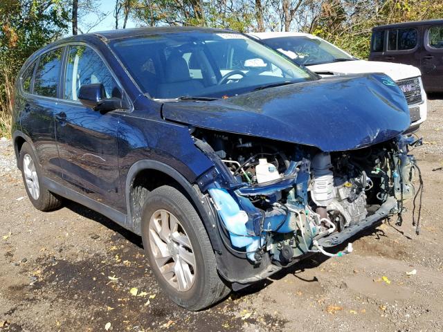 2HKRM4H70FH633064 - 2015 HONDA CR-V EXL BLUE photo 1