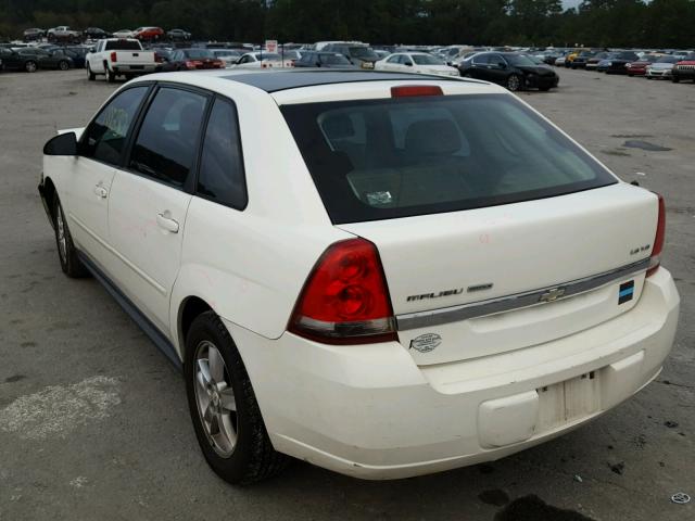 1G1ZT628X5F321058 - 2005 CHEVROLET MALIBU MAX 白色 照片 3