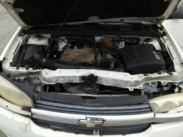 1G1ZT628X5F321058 - 2005 CHEVROLET MALIBU MAX 白色 照片 7