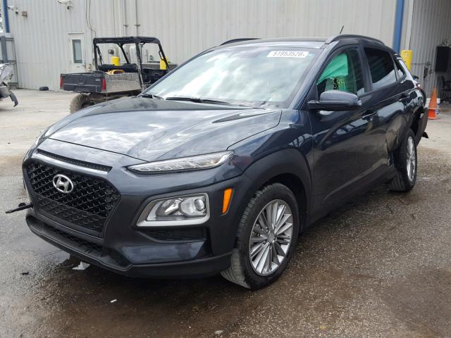 KM8K22AA0JU072067 - 2018 HYUNDAI KONA SEL CHARCOAL photo 2