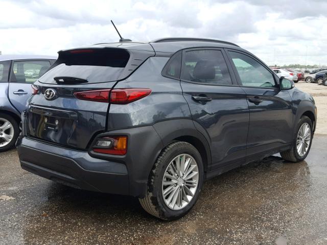 KM8K22AA0JU072067 - 2018 HYUNDAI KONA SEL CHARCOAL photo 4