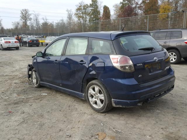 2T1KR30E85C441822 - 2005 TOYOTA COROLLA MA BLUE photo 3