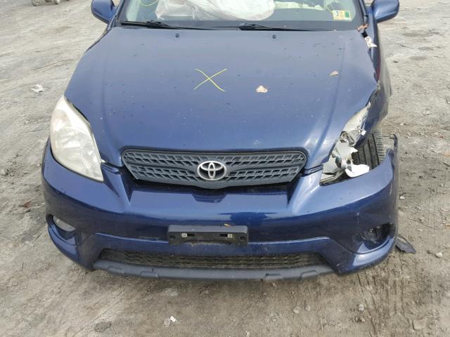 2T1KR30E85C441822 - 2005 TOYOTA COROLLA MA BLUE photo 7