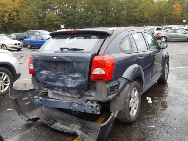 1B3HB28B78D742514 - 2008 DODGE CALIBER GRAY photo 4