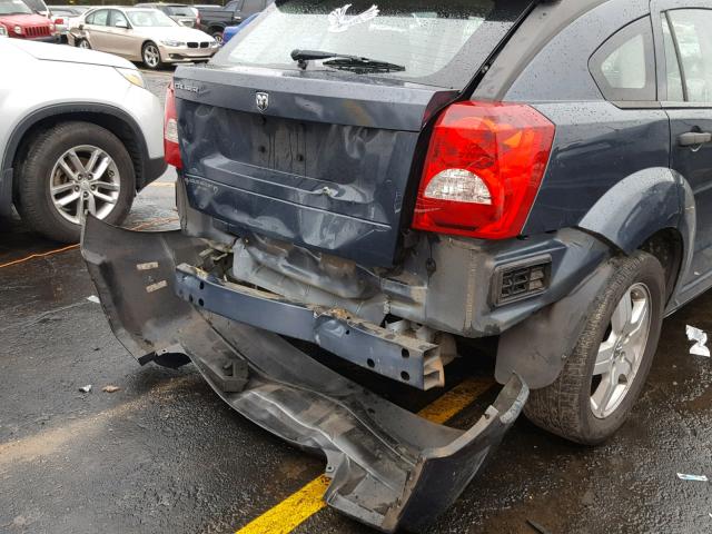 1B3HB28B78D742514 - 2008 DODGE CALIBER GRAY photo 9