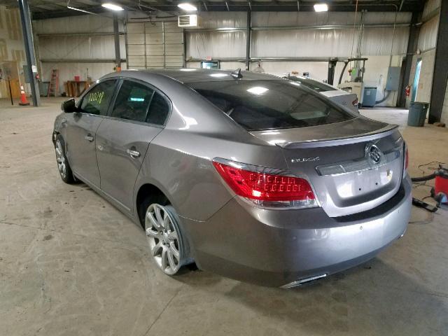 1G4GE5GD2BF295250 - 2011 BUICK LACROSSE C GRAY photo 3