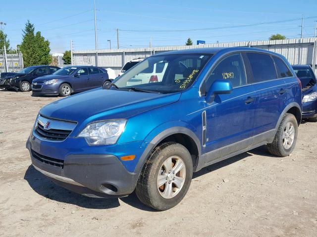 3GSCL33P89S552113 - 2009 SATURN VUE XE BLUE photo 2