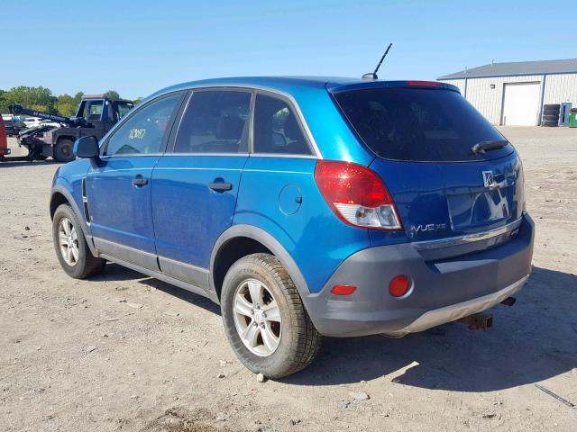 3GSCL33P89S552113 - 2009 SATURN VUE XE BLUE photo 3