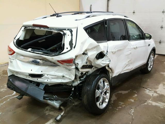 1FMCU9J92EUE52272 - 2014 FORD ESCAPE TIT WHITE photo 4