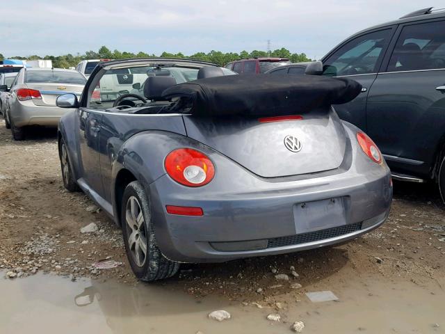 3VWRF31Y16M300368 - 2006 VOLKSWAGEN NEW BEETLE 灰色 照片 3