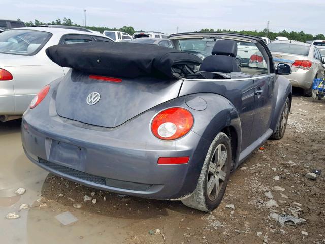 3VWRF31Y16M300368 - 2006 VOLKSWAGEN NEW BEETLE 灰色 照片 4
