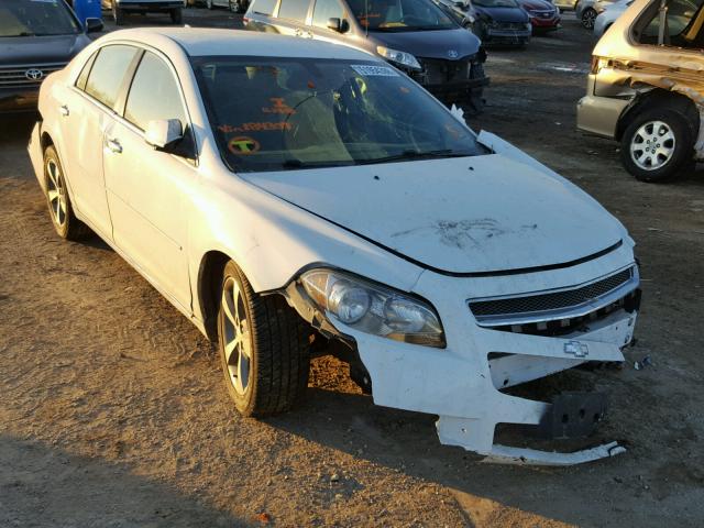 1G1ZC5E02CF184307 - 2012 CHEVROLET MALIBU 1LT WHITE photo 1
