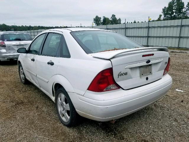 1FAFP38383W140102 - 2003 FORD FOCUS ZTS WHITE photo 3