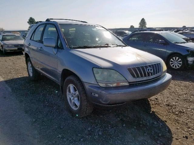 JTJGF10U230157407 - 2003 LEXUS RX 300 BLUE photo 1