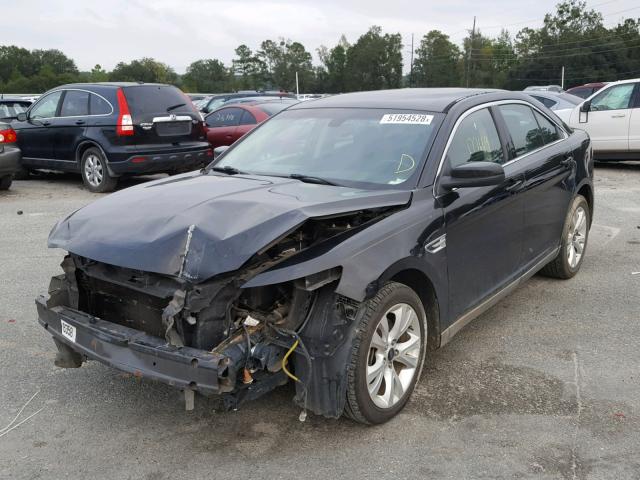 1FAHP2HW5BG109640 - 2011 FORD TAURUS SEL BLACK photo 2