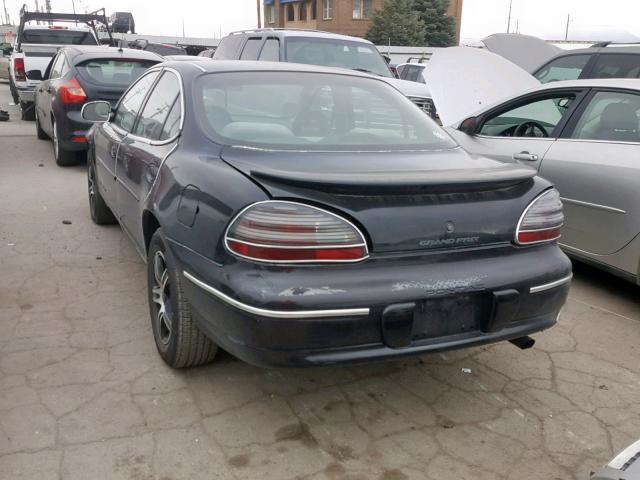 1G2WK52J11F163539 - 2001 PONTIAC GRAND PRIX BLACK photo 3