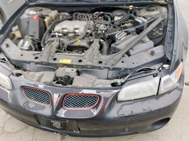 1G2WK52J11F163539 - 2001 PONTIAC GRAND PRIX BLACK photo 7