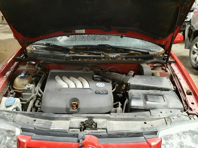 3VWRA29M3YM044277 - 2000 VOLKSWAGEN JETTA GL RED photo 7