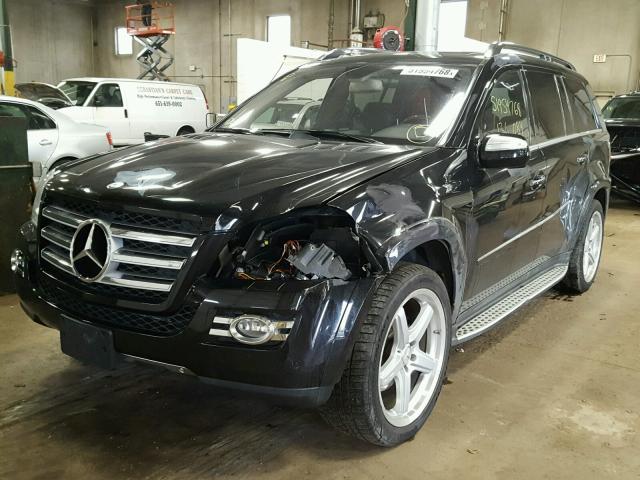 4JGBF86E29A498245 - 2009 MERCEDES-BENZ GL 550 4MA BLACK photo 2