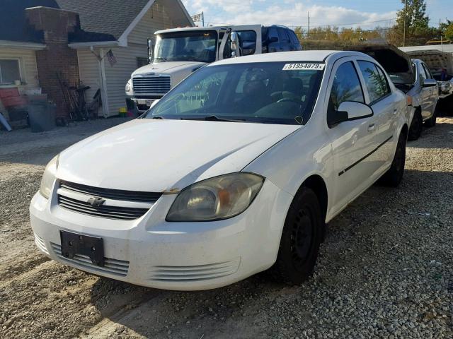 1G1AD5F50A7123498 - 2010 CHEVROLET COBALT 1LT WHITE photo 2