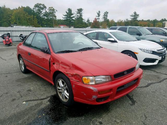 JF1GM425XVH401198 - 1997 SUBARU IMPREZA BR RED photo 1