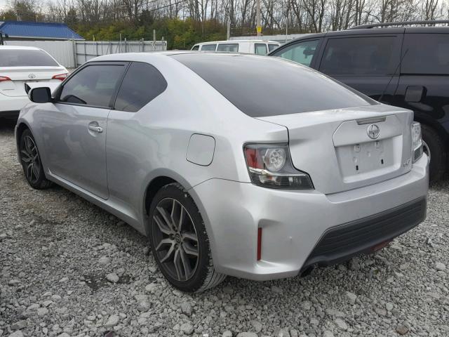 JTKJF5C78E3069865 - 2014 TOYOTA SCION TC 银色 照片 3