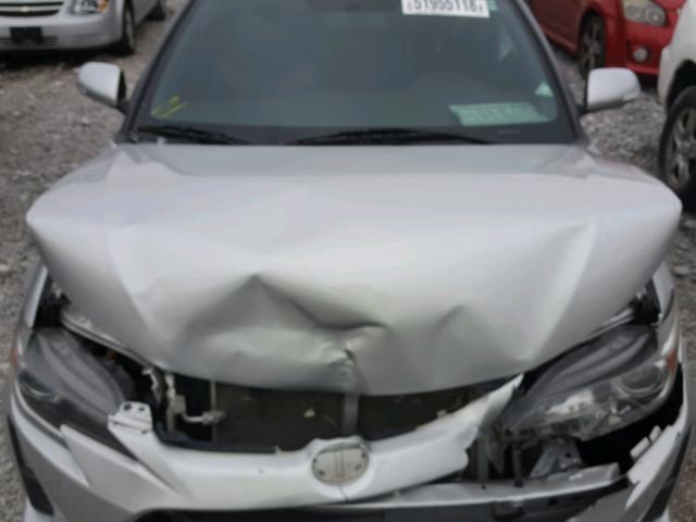 JTKJF5C78E3069865 - 2014 TOYOTA SCION TC 银色 照片 7