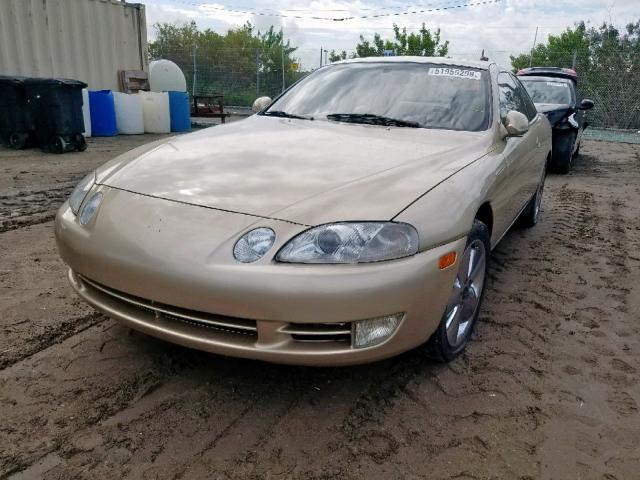 JT8JZ31C3N0006398 - 1992 LEXUS SC 300 BEIGE photo 2