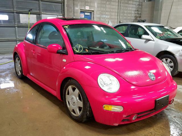 3VWCB21C61M468306 - 2001 VOLKSWAGEN NEW BEETLE 红色 照片 1