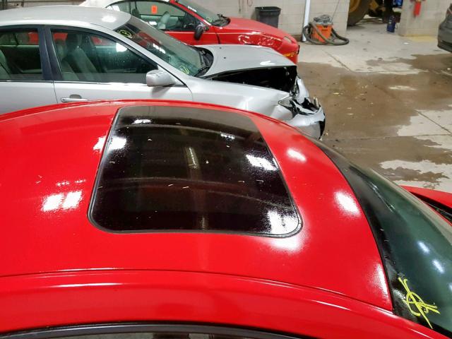 3VWCB21C61M468306 - 2001 VOLKSWAGEN NEW BEETLE 红色 照片 9