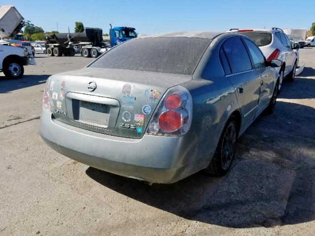 1N4AL11D65C282238 - 2005 NISSAN ALTIMA S GREEN photo 4