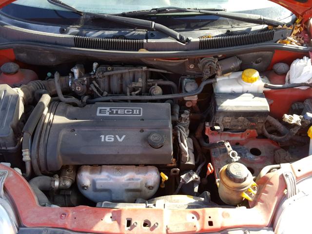 KL1TD52645B286518 - 2005 CHEVROLET AVEO BASE Qırmızı foto 7