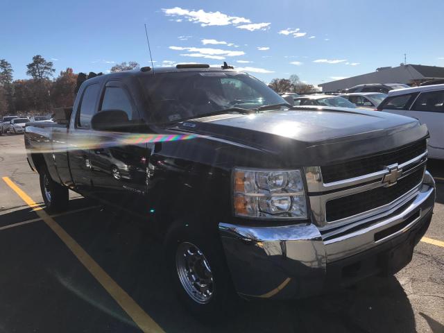 1GCHK39K28E106158 - 2008 CHEVROLET SILVERADO BLACK photo 1