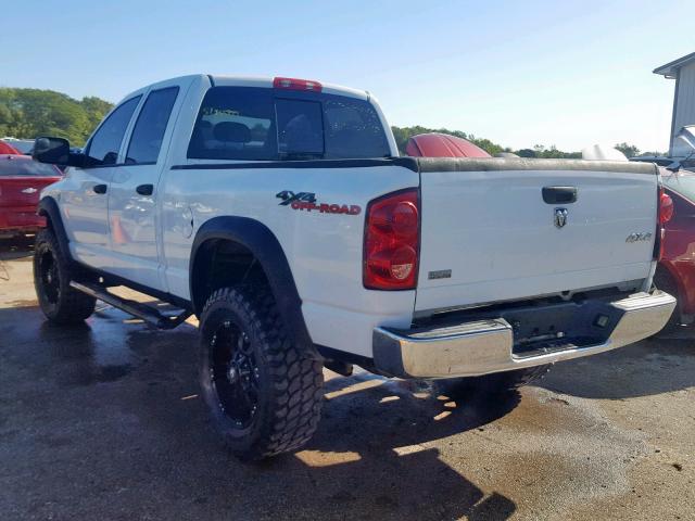 3D7KS28L39G526649 - 2009 DODGE RAM 2500 WHITE photo 3