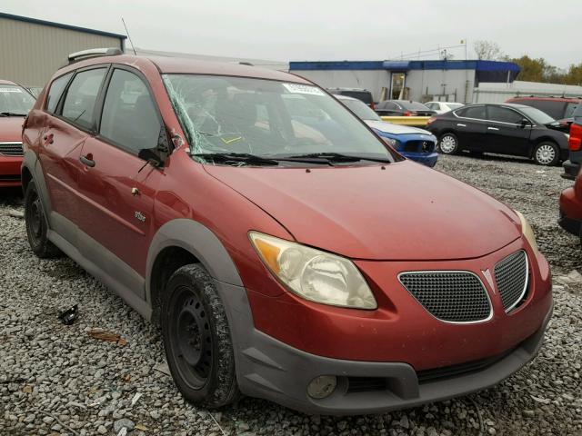 5Y2SL65836Z402813 - 2006 PONTIAC VIBE RED photo 1