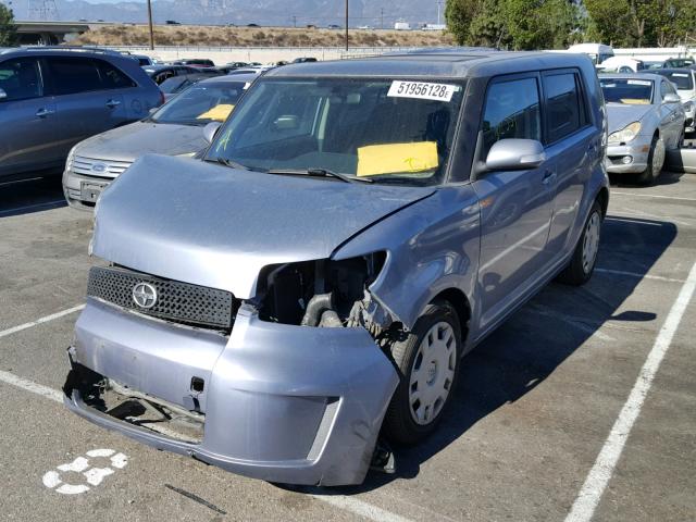 JTLKE50EX91070667 - 2009 TOYOTA SCION XB Көк фото 2