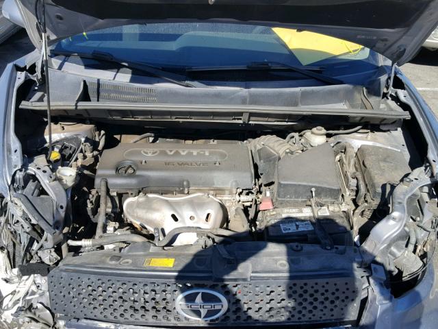 JTLKE50EX91070667 - 2009 TOYOTA SCION XB Көк фото 7