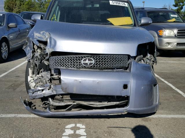 JTLKE50EX91070667 - 2009 TOYOTA SCION XB Көк фото 9