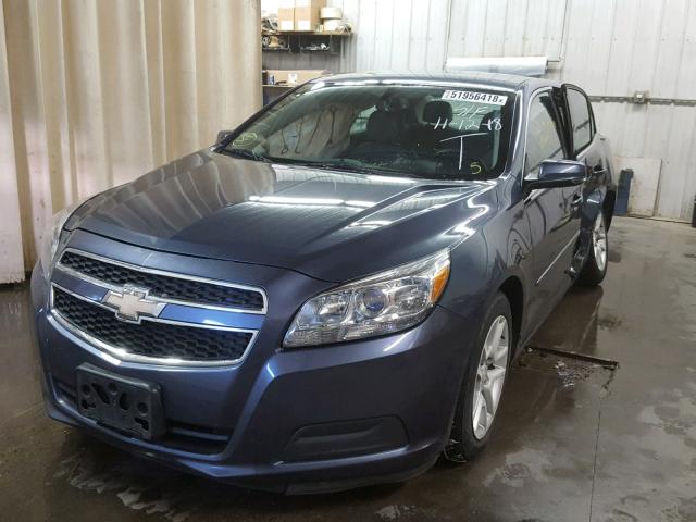 1G11C5SA0DF199335 - 2013 CHEVROLET MALIBU 1LT BLUE photo 2