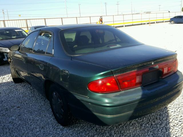 2G4WB52K721103516 - 2002 BUICK REGAL LS GREEN photo 3