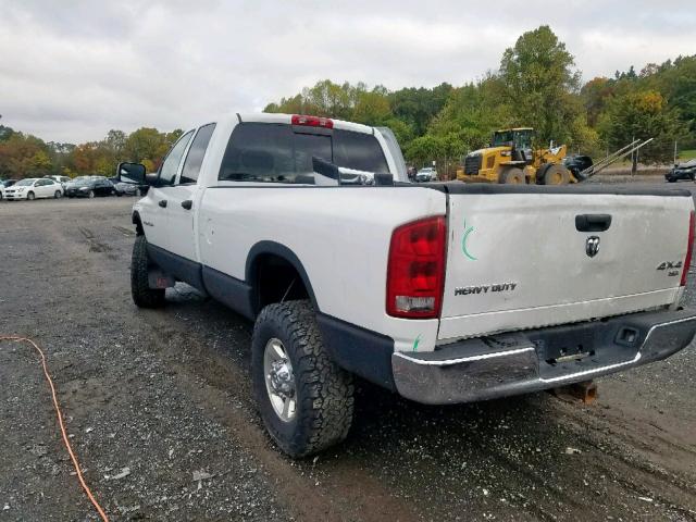 3D7KS28C75G811851 - 2005 DODGE RAM 2500 S Սպիտակ լուսանկար 3