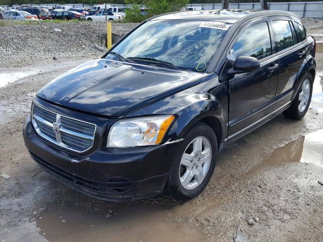 1B3HB48B88D621826 - 2008 DODGE CALIBER SX BLACK photo 2