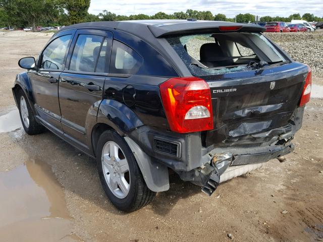 1B3HB48B88D621826 - 2008 DODGE CALIBER SX BLACK photo 3